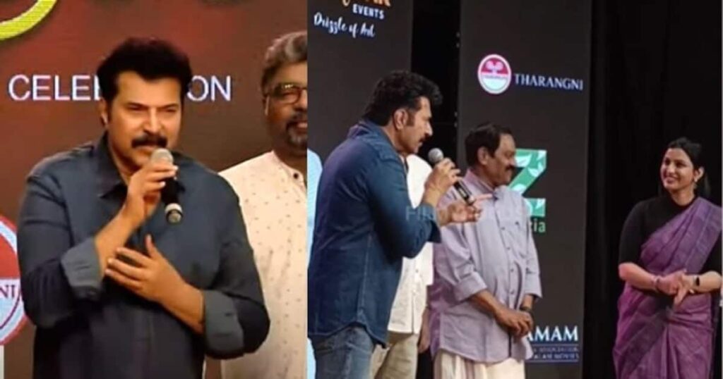 "മനോജ് കെ. ജയൻ പറഞ്ഞപ്പോഴാണ് കലക്ടർ ആണെന്ന് അറിയുന്നത്.." കലക്‌ടർ രേണു രാജിനോട് സോറി പറഞ്ഞു മമ്മൂക്ക
