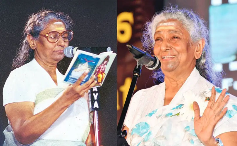 കുഞ്ഞിന്റെ നിഷ്കളങ്കത മുതൽ പുരുഷസ്വരം വരെ; ജാനകിയുടെ ശബ്ദമാന്ത്രികത
