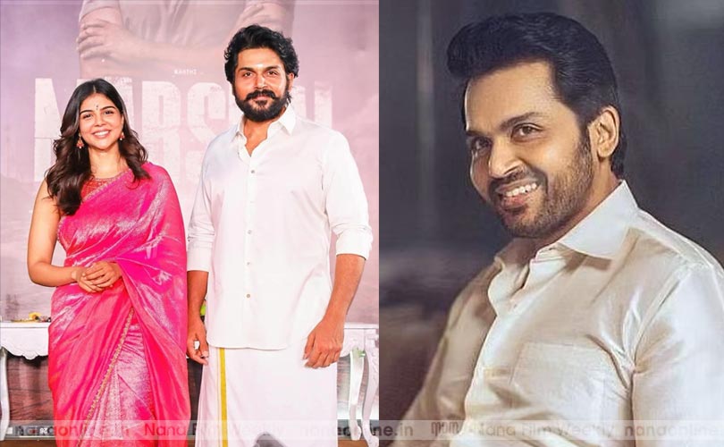 കാർത്തിയുടെ 'മാർഷൽ'  ചിത്രത്തിനായി രാമേശ്വരത്തിൽ കൂറ്റൻ സെറ്റ്...