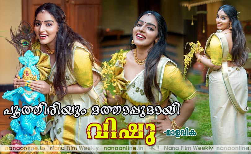 പൂത്തിരിയും മത്താപ്പുമായി വിഷു - മാളവികമേനോന്‍