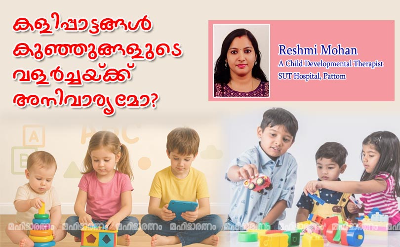 കളിപ്പാട്ടങ്ങള്‍ കുഞ്ഞുങ്ങളുടെ വളര്‍ച്ചയ്ക്ക് അനിവാര്യമോ?